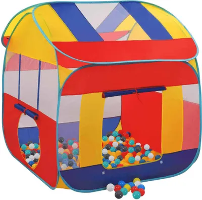 Image de Tente de jeu avec 550 balles 123x120x126 cm