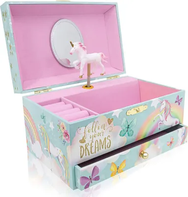 Immagine prodotto di TechKidz, carillon a forma di unicorno, coloratissimo