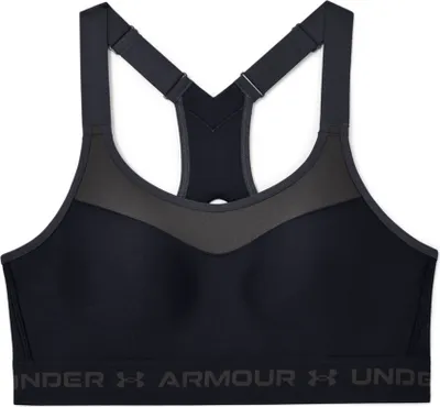 Produktbild von UNDER ARMOUR High Crossback Sport-BH Damen 001 - black/jet gray 38C