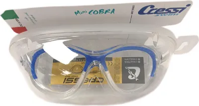 Produktbild von Cressi Schwimmbrille Schwimmbad Badespaß für Kinder 7 15 Jahre UV Schutz Tasche Sportspaß