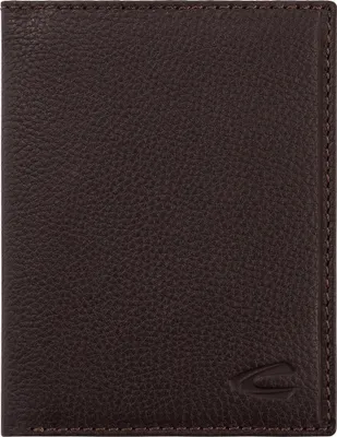 Produktbild von camel active Herrenbörse Brieftasche Ledergeldbörse hochformat braun brown macau