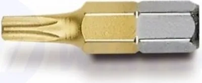 Produktbild von Bit T20 - 25mm, WITTE BitFlex TiN - Packung mit 1 Stück