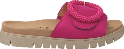 Produktbild von Gabor Sandalette 43.745, Rauleder, Rot, Damen
