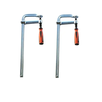 Obrázok produktu pre 2 celooceľové skrutkové svorky 200 x 120 mm Stolové svorky Skrutkové svorky