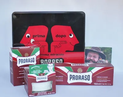 Obrázek produktu pro Proraso dárková sada Vintage Selection Beard Care Nourishing Kit 100 ml + 100 ml + 150 ml