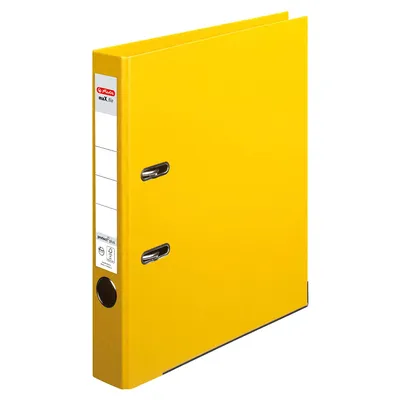 Obrázok produktu pre priečinok herlitz maX.file protect plus, šírka chrbta: 50 mm, žltý