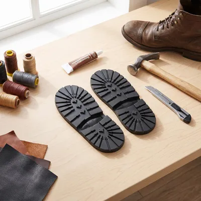 Imagen del producto de Protectores para zapatos de goma, antideslizantes y autoadhesivos, para calzado y botas