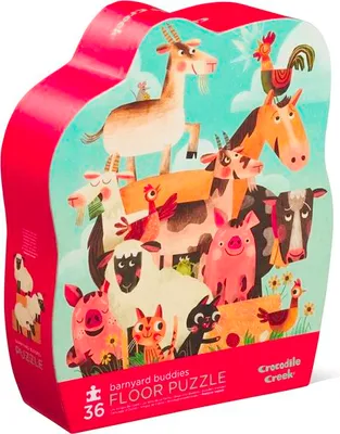Zdjęcie produktu dla Crocodile Creek 36-elementowa układanka/Przyjaciele z farmy