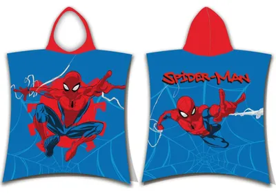 Immagine prodotto di Poncho Spiderman "Webshot" 50 x 115 cm