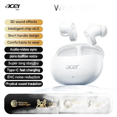 Produktbild von In-Ear mit Bluetooth 6.0 Gerichteter Klang Leakage-Design, 13 mm Dual-Magnet-Lautsprecher,Panorama-Surround-Sound,Lange Akku für Sport, Arbeit, Gaming