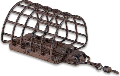 Produktbild von MS-RANGE Semicircle Feeder Cage brown  | Futterkorb