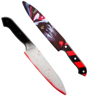 Produktbild von Halloween Horror Clown Messer | 31 cm