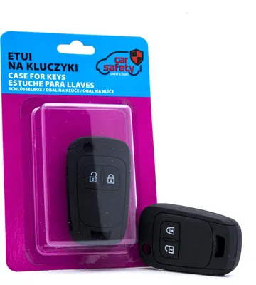 Produktbild von Silikonhülle Schlüsselcover SCHWARZ für Opel Chevrolet