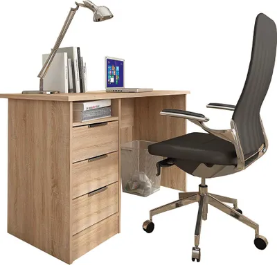 Zdjęcie produktu dla nabbi Stolik PC Sabro CD-1200 - dąb sonoma