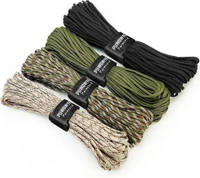 Productafbeelding van 40 m Paracord 4 mm - Duurzaam Nylon Touw voor Outdoor Survival en Camping