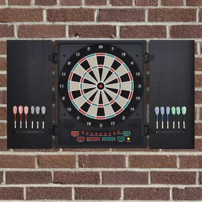 Produktbild von Elektronisches Dartboard – Digitale Darts – Elektronisches Dartspiel – Dartboard für 8 Spieler – Mit LED-Anzeige