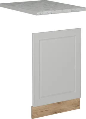 Produktbild von Frontblende Vicco R-Line Weiß Landhaus 45 cm , AP Marmor, Model 53576