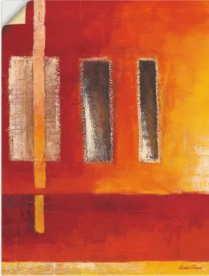 Produktbild von ARTland Wandbild, selbstklebend Felder I - Abstrakt Größe: 60x80 cm