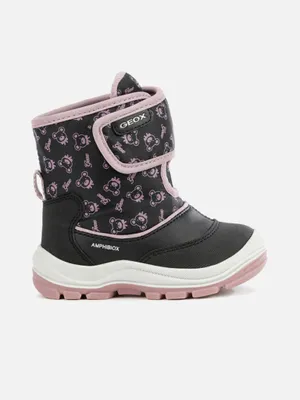Produktbild von Geox Schwarze Mädchen-Ankle-Boots von Flanfil ABX 20