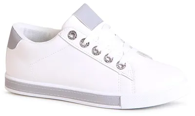 Produktbild von topschuhe24 2058 Damen Plateau Sneaker Halbschuhe, Farbe:Grau, Größe:38 EU
