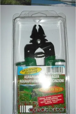 Image de Agrafeuse manuel vert pour grillage 16/20 cm