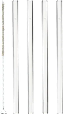 Produktbild von GK/4 Glastrinkhalme 15+Bürste