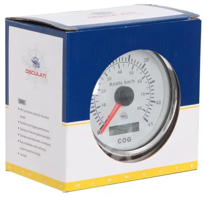 Immagine prodotto di Tachimetro Pitot 0-65 MPH nero/nero , 1 pezzo