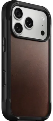 Produktbild von Nomad Rugged Lederhülle Horween iPhone 18 Pro Rustic Brown