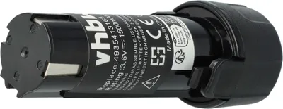 Produktbild von vhbw Akku Ersatz für AEG 4935413165, 4932352969 für Werkzeug (1500 mAh, Li-Ion, 5,4 V)