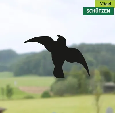 Produktbild von Aufkleber Vögel für Fenster & Glasflächen
