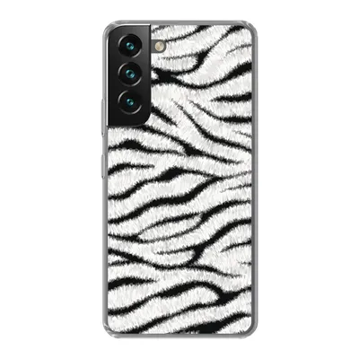 Produktbild von MuchoWow® Handyhülle Schutzhülle Hülle für Samsung Galaxy S22 Plus Tiermuster - Zebra - Weiß Silikon Softcase Handy Hülle - Schutzabdeckung