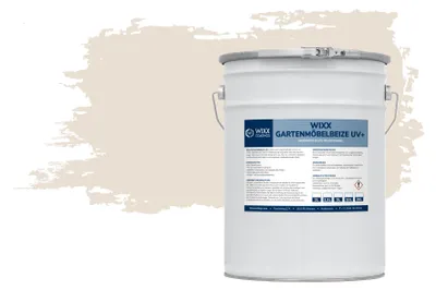 Produktbild von Wixx Gartenmöbelbeize UV+ - RAL 9001 | Cremeweiß - 1L