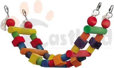 Produktbild von Vogelschaukel Hängebrücke 17,5 x 68 cm