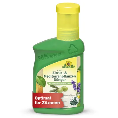 Produktbild von Neudorff - Azet Zitrus- & MediterranpflanzenDünger 250 ml für 50L Gießwasser