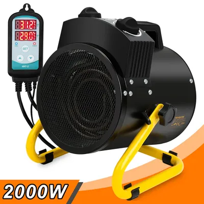 Immagine prodotto di Riscaldatore per serre Yakimz 2000W con regolatore di temperatura e ventilatore per serre