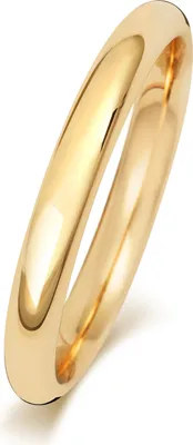 Produktbild von 9 Karat (375) Gold 2,5mm Court Form Herren/Damen - Trauring/Ehering/Hochzeitsring, 59 (18.8); TRS189009KYRSR