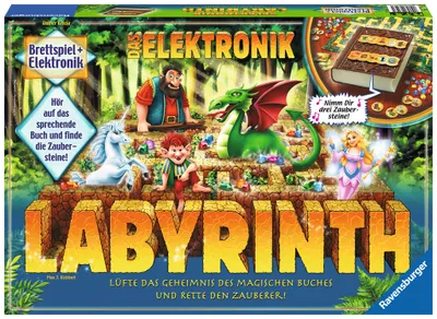 Produktbild von Das Elektronik Labyrinth Familienspiel Gesellschaftsspiel Verrückte Ravensburger