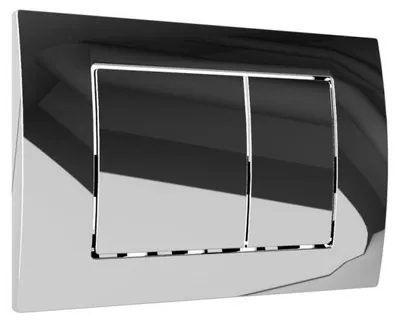 Produktbild von LAVITA Betätigungsplatte LAV 200.1.2 Chrom