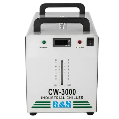 Produktbild von Przemysłowy agregat wody lodowej, technologia termolizy, odpowiedni do grawerek CNC/laserowych, 220 V