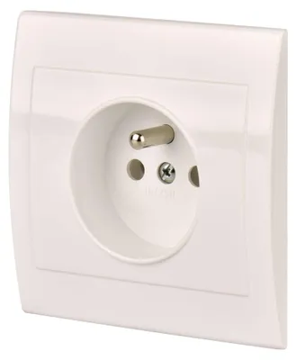Zásuvka PRAKTIK 4FN15065.901, bílý