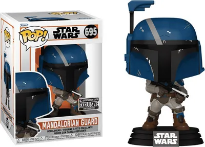 Produktbild von Figur Star Wars: The Mandalorian - Mandalorian Guard (Funko POP! Star Wars 695)