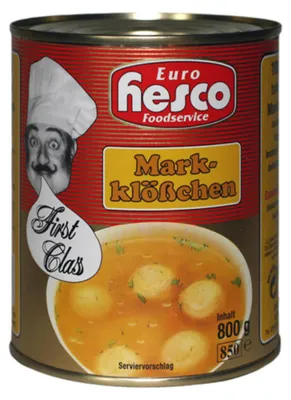 Zdjęcie produktu dla Hesco First Class zupa szpikowa First Class gotowa do spożycia 850ml
