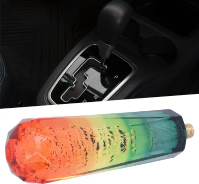 Obrázok produktu pre 5-farebná hlavica radiacej páky Radiaca páka Akrylová radiaca páka Náhradný univerzálny príslušenstvo pre auto 15 cm / 5,9 palca