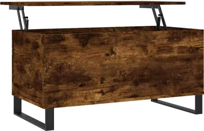 Produktbild von vidaXL Couchtisch Räuchereiche 90x44,5x45 cm Holzwerkstoff