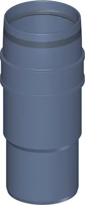 Produktbild von Poloplast POLO-KAL XS, Langmuffe, DN 75, 1 Stk.