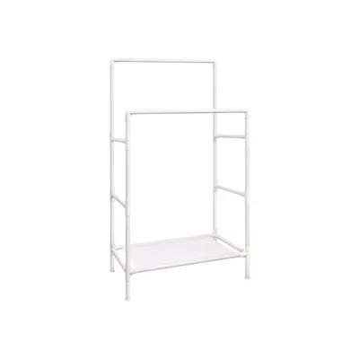 Imagen del producto de Perchero para interior y exterior, marca And OutdoorMatch, de metal, organizador de armario, ideal para el dormitorio, dimensiones: 87x45x157 cm