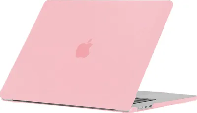 Produktbild von Mobigear Glossy MacBook Air 15 Zoll (2023-2026) Hardcase Hülle MacBook Case - Pink - Model A2941 / A3114 / A3241 / A3448