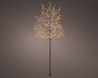 Image de Arbre LED décoratif 150 cm avec 480 LED or chaud - IP44