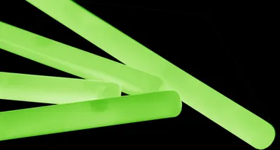 Produktbild von 5 Ultra Star Knicklichter | GRÜN | 400 x 20 mm