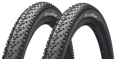 Produktbild von Continental Race King ProTection, 27", MTB, Tubeless-Ready-Reifen, Klappbarer Wulst, Allround, Trocken, Hardpack, Schwarz